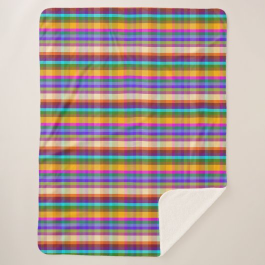UDR Plaid Arc-en-ciel (Devant)