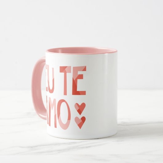 Ue Te Amo Mug (Devant gauche)