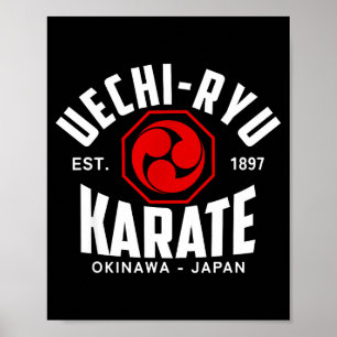 Uechi-ryu Karate Do Vechtkunsten Japan Okinawa  Poster