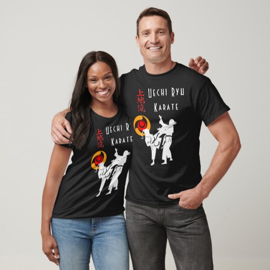Uechi Ryu Karate Kumite Scene Budo T-Shirt (Unisex)