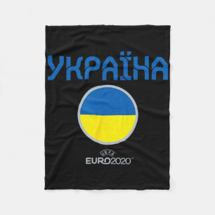 Uefa Euro 2020 Oekraïne' Nation Fleece Deken