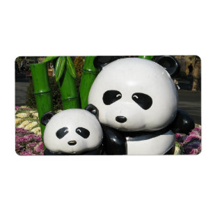 Ueno Zoo Panda Sign Etiket