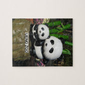 Ueno Zoo Panda Sign Legpuzzel (Horizontaal)