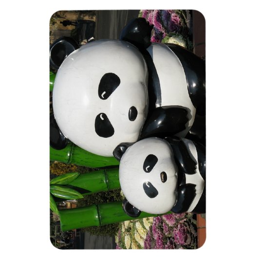 Ueno Zoo Panda Sign Magneet (Verticaal)