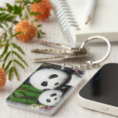 Ueno Zoo Panda Sign Sleutelhanger (Voorkant Rechts)