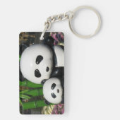 Ueno Zoo Panda Sign Sleutelhanger (achterkant)