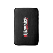 UEqualsU HIV Niet-detecteerbare Kunst Badmat (Voorkant Verticaal)