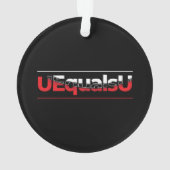 UEqualsU VIH Typographie indétectable Art (dos)