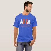 UF AHA Blue T-shirt (Devant entier)