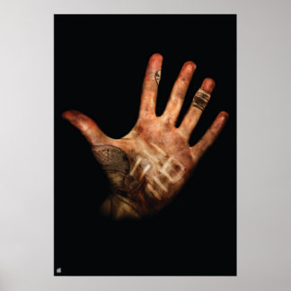 UF Direct Hand Large Poster