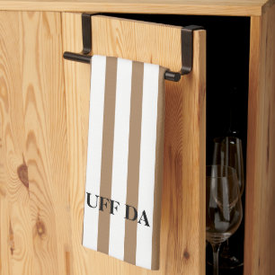 Uff Da Camel Tan Kitchen Towels Theedoek