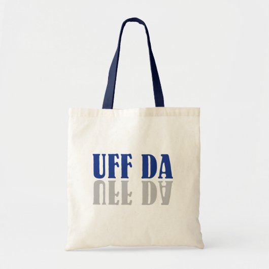 UFF DA Funny Scandinavia Tote Bag (Voorkant)