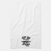 Uff Da Happens, Lefse Helps Kitchen Towel Theedoek (Verticaal)