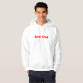 Uff Da. Hoodie (Voorkant volledig)