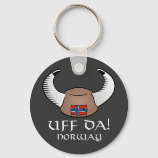 Uff Da. Noorwegen Sleutelhanger