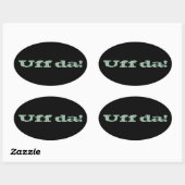 Uff da! Stickers (Vel)