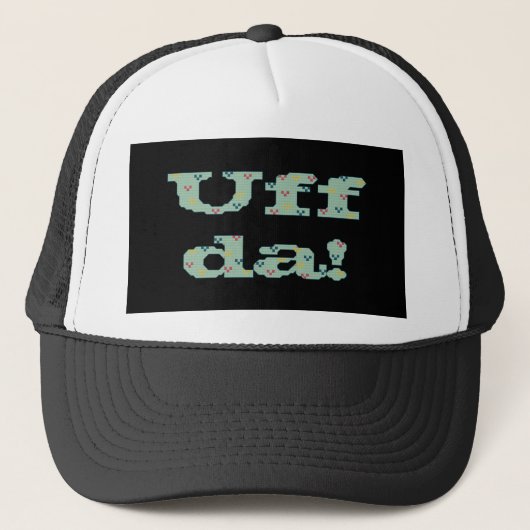 Uff da. trucker pet (Voorkant)