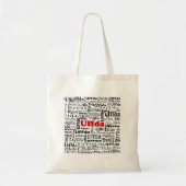 Uffda-Canvas tas (Voorkant)