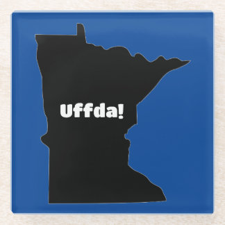 Uffda Minnesota Glass Onderzetter
