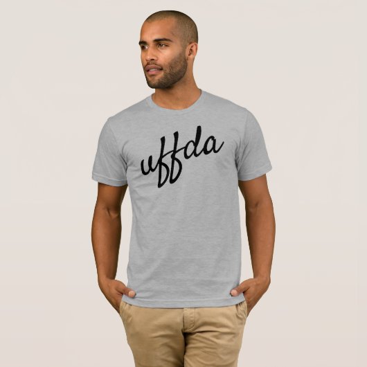 Uffda T-shirt (Voorkant volledig)