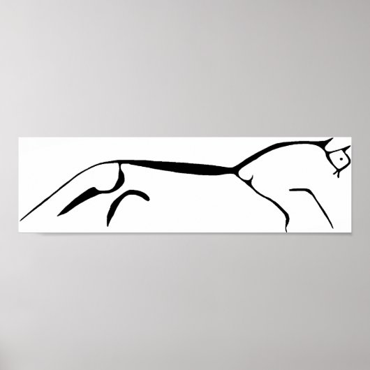 Uffington Horse poster (Devant)