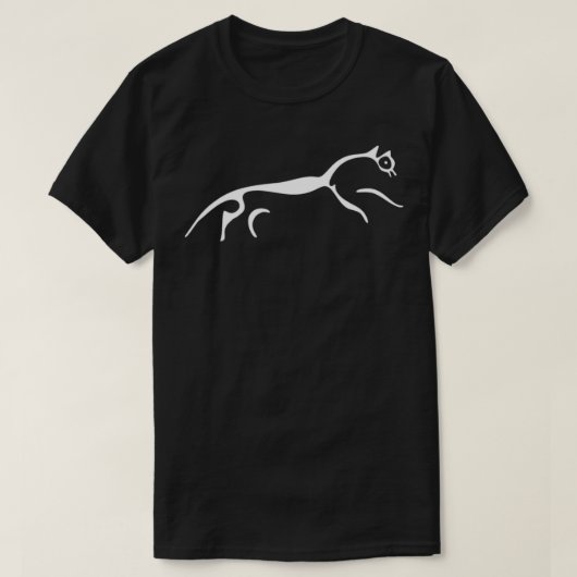 Uffington White Horse T-shirt (Design voorkant)