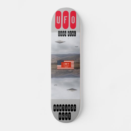 UFO 1990 ÉCOSSE VRAI Skateboard (Recto)