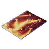 UFO-aanval op Mars - Sci-Fi Alien Notitieboek (Linkerzijde)