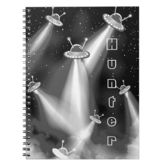 UFO-aanval op Mercurius - Sciencefiction Notitieboek