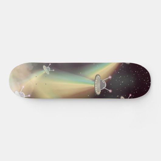 UFO-aanval Skateboard (Horizontaal)