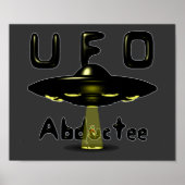 UFO Abductee Poster (Voorkant)