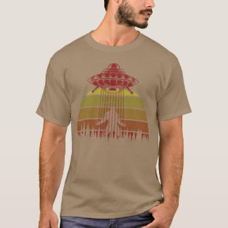 UFO Alien Bos Fantasie familie T-shirt