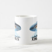 UFO Alien gepersonaliseerd Koffiemok (Center)