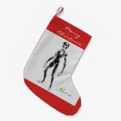 UFO Alien Thunder_Cove Kleine Kerstsok (Voorkant (Hangend))