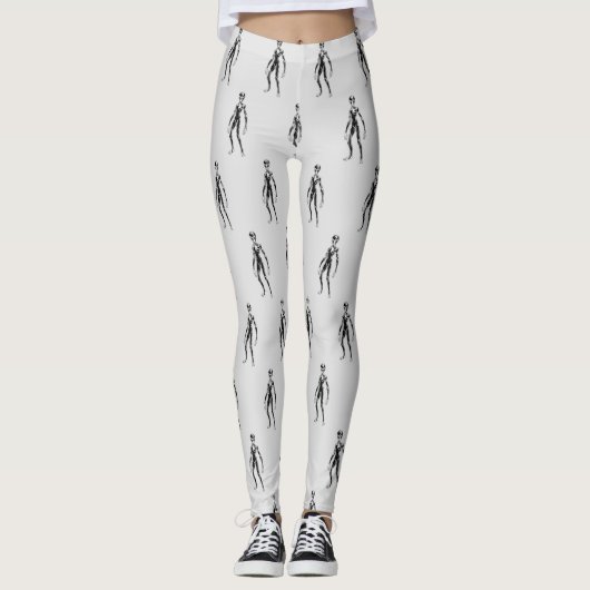 UFO Alien Thunder_Cove Leggings (Voorkant)