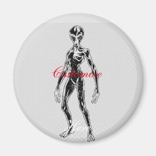 UFO Alien Thunder_Cove Magneet