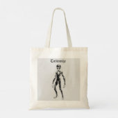 UFO Alien Thunder_Cove Tote Bag (Achterkant)