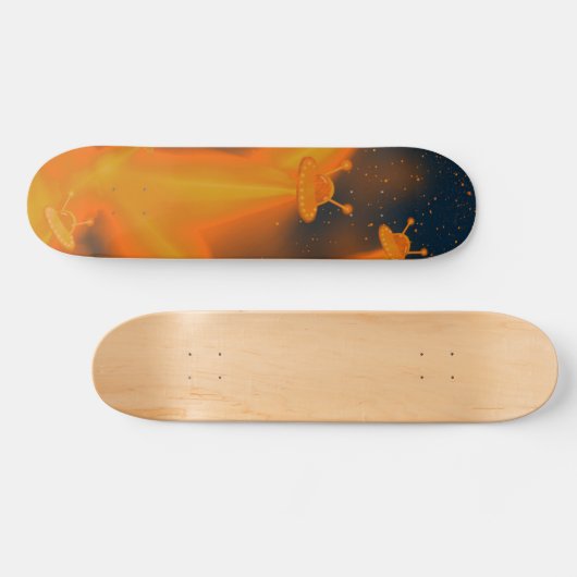 UFO Attack Jupiter Skateboard (Horz)