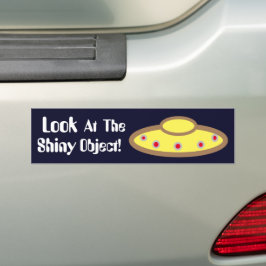 UFO "bekijk het Kleine Voorwerp" Bumpersticker