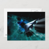 UFO BRIEFKAART (Voorkant / Achterkant)