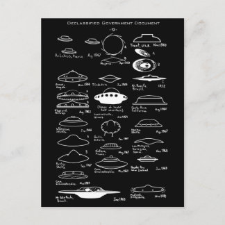 UFO-Briefkaart Briefkaart