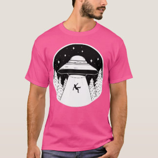 UFO - Buitenaards ruimteschip - Minimalistisch Poc T-shirt