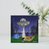 UFO buitenaardse afvoerbuizen (Staand voorkant)