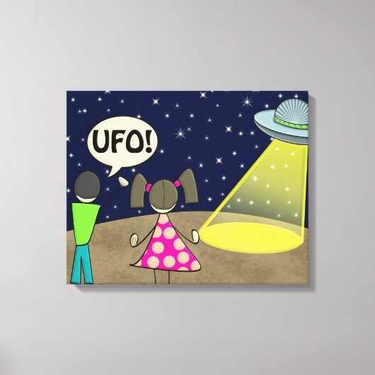 UFO CANVAS AFDRUK (Voorkant)