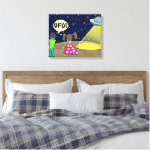 UFO CANVAS AFDRUK (Insitu (Slaapkamer))