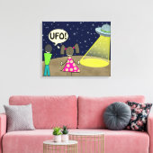 UFO CANVAS AFDRUK (Insitu (Woonkamer))
