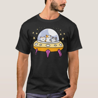 UFO Cat voor Cat Lover Boy T-shirt
