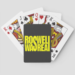 UFO-crash Roswell was echt Pokerkaarten