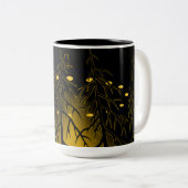 UFO Cups Cool UFO-Mokken Cups UFO-cadeautjes Geper Tweekleurige Koffiemok (Voorkant rechts)