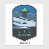 UFO Death Valley National Park Sticker (Vel)
